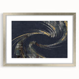 Abstract wall art canvas featuring vibrant geometric shapes in blue, orange, and yellow tones, ideal for modern home decor and artistic expression.