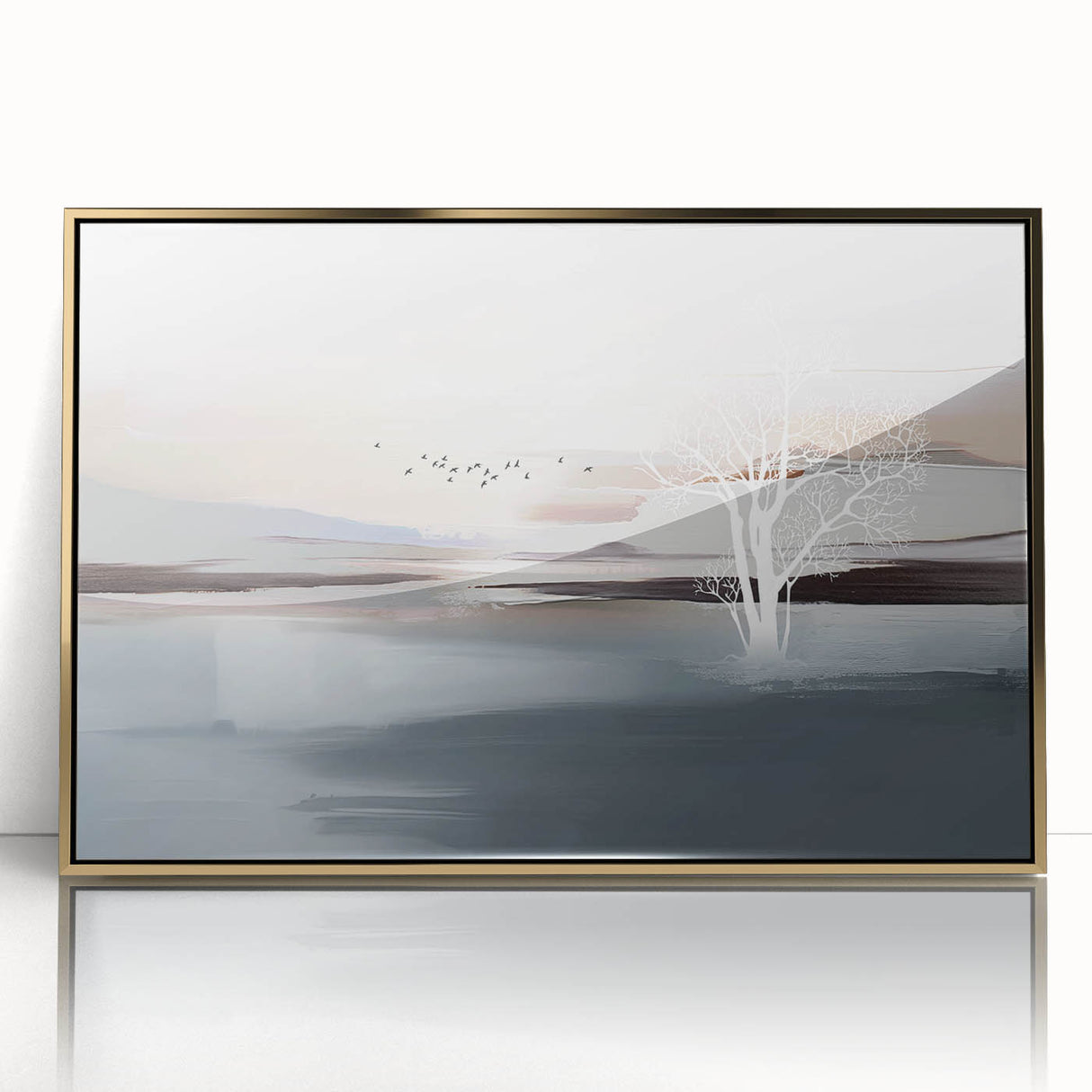 Abstract wall art canvas print showcasing vibrant colors and dynamic shapes, perfect for modern home decor and artistic expression.