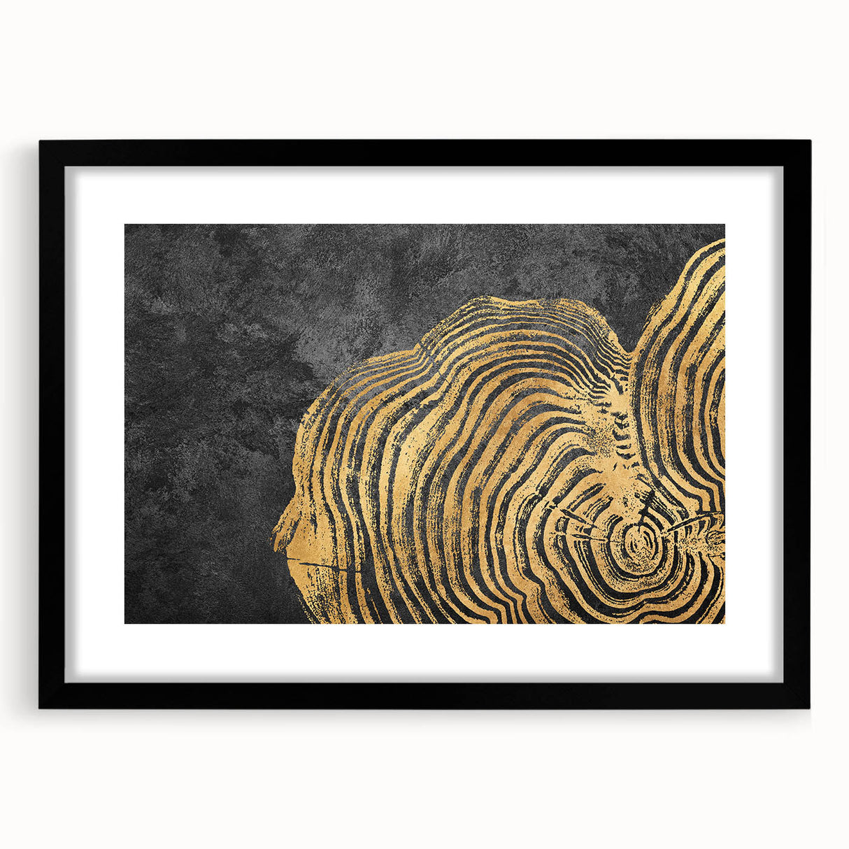 Colorful abstract wall art canvas print showcasing vibrant geometric shapes and textures in shades of blue, orange, and yellow, ideal for modern decor.