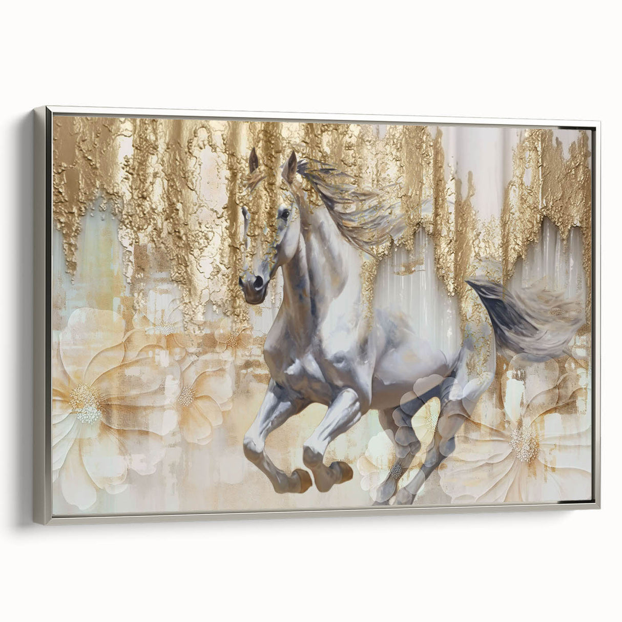 Colorful abstract wall art canvas print showcasing vibrant geometric shapes and patterns, ideal for modern home decor, elegantly rolled in a protective tube.