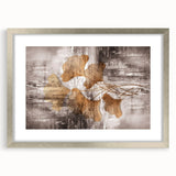 Abstract art canvas print showcasing vibrant colors and dynamic shapes, ideal for modern decor, rolled for easy shipping and display.