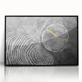 Abstract wall art canvas print showcasing vibrant colors and dynamic shapes, ideal for modern home decor, framed or unframed display.