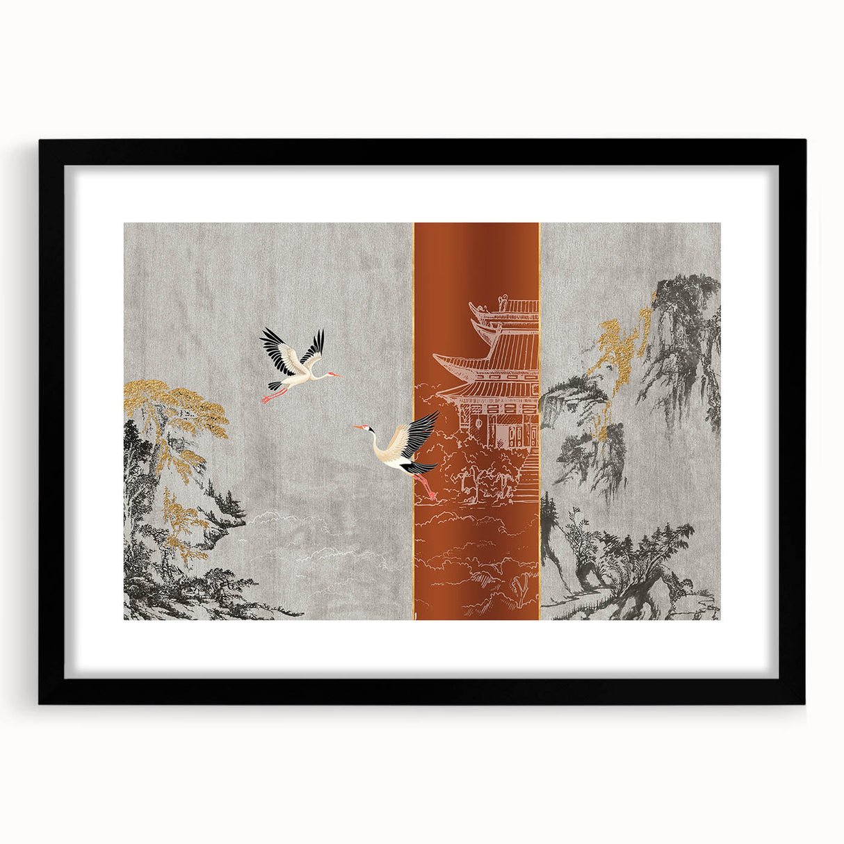 Vibrant abstract canvas art print showcasing bold colors and dynamic shapes, ideal for modern home decor and artistic expression.