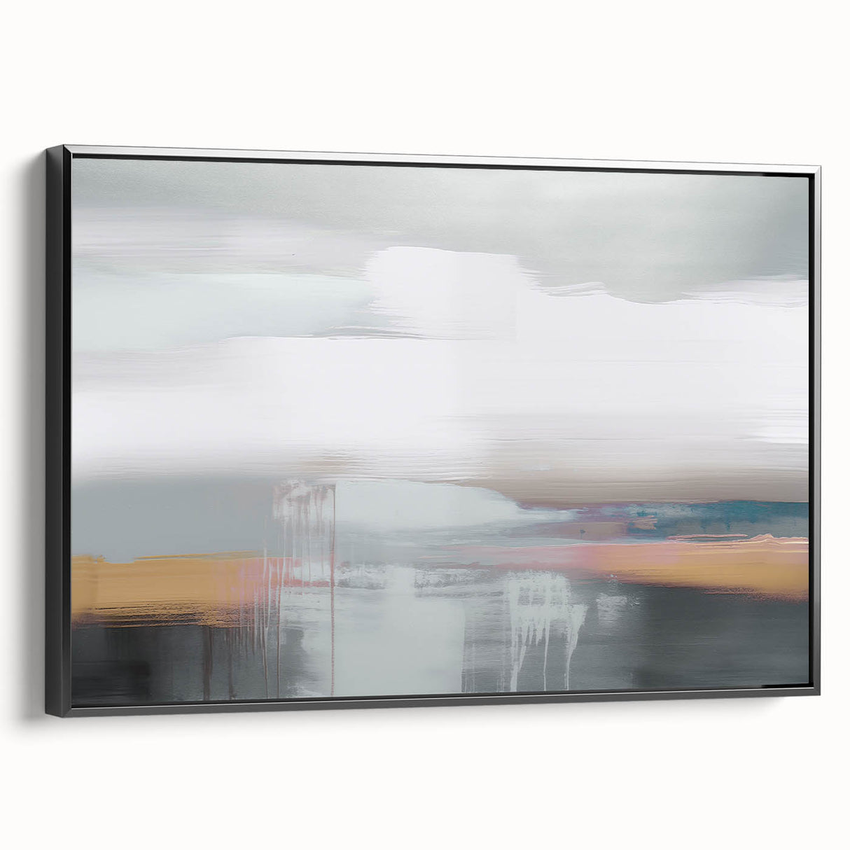 Colorful abstract wall art canvas print showcasing dynamic shapes and vibrant hues, ideal for modern decor and artistic expression.