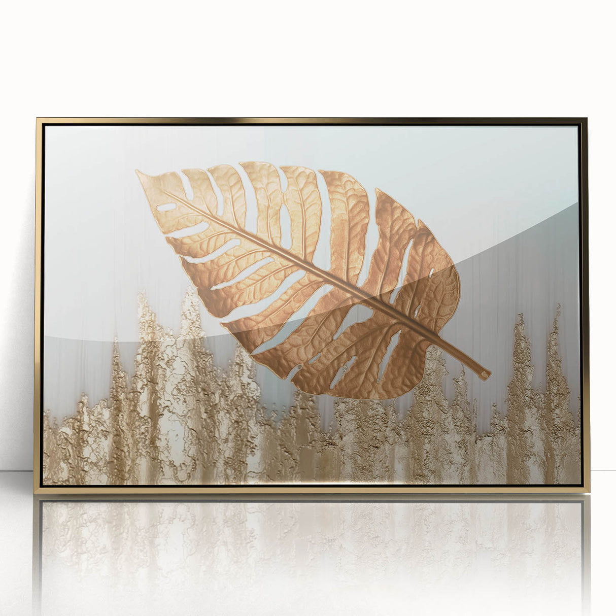 Abstract canvas art print showcasing vibrant colors and dynamic shapes, ideal for modern home decor. Features rich blues, reds, and yellows with a textured finish, perfect for adding a contemporary touch to any room.