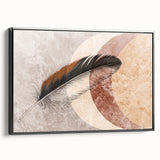 Abstract canvas art print showcasing vibrant colors and fluid shapes, ideal for modern home decor. Perfect for adding a contemporary touch to any space.