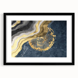 Vibrant abstract wall art canvas showcasing bold colors and geometric patterns, rolled and ready for display, highlighting modern artistic flair.