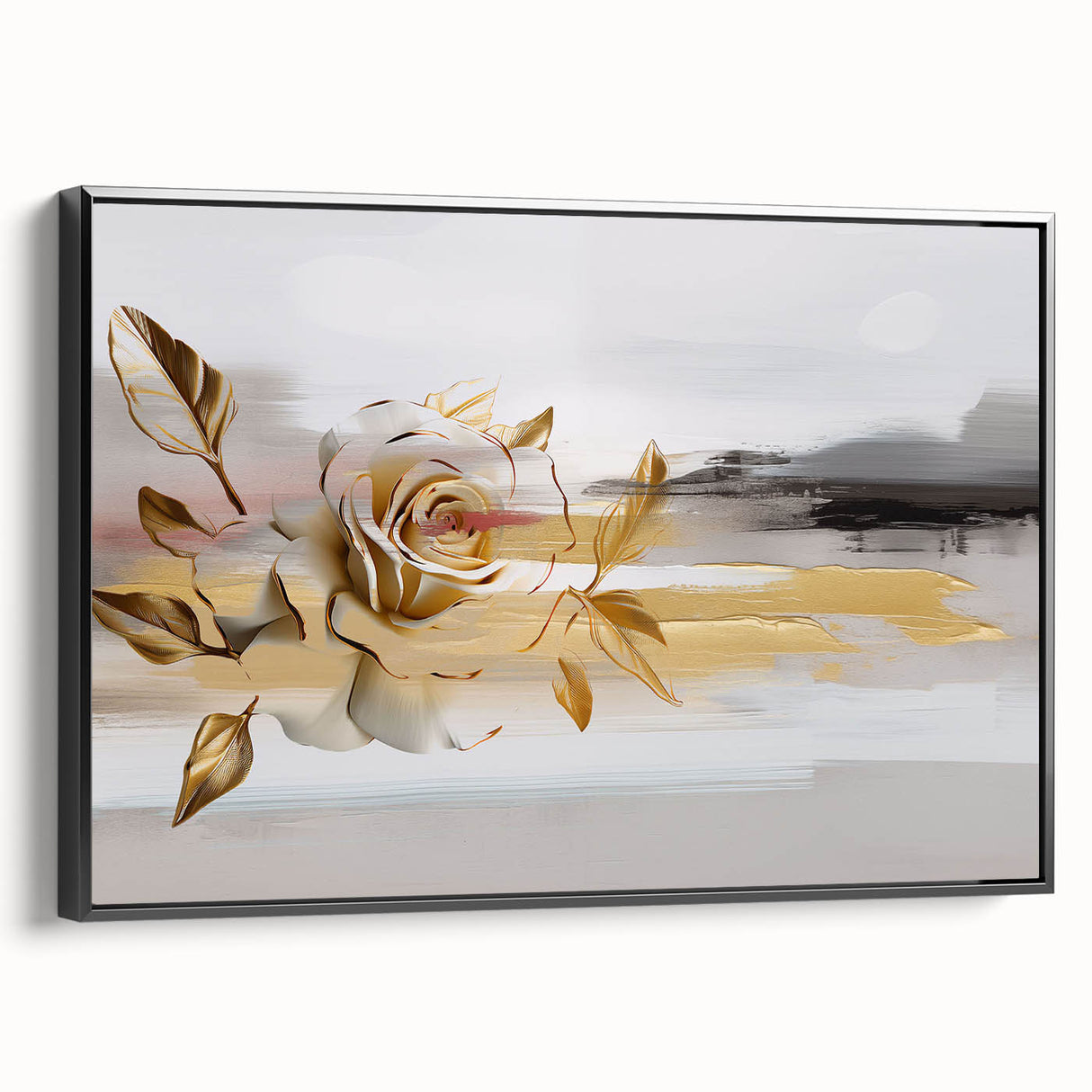 Vibrant abstract canvas artwork showcasing bold colors and dynamic shapes, ideal for modern home decor or artistic spaces.