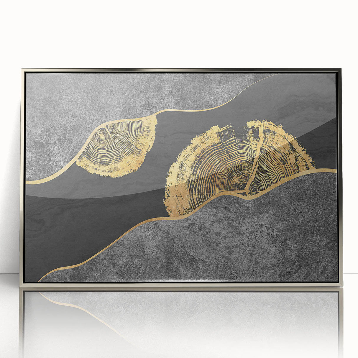 Vibrant abstract wall art print showcasing bold colors and dynamic shapes, perfect for modern home decor and artistic inspiration.