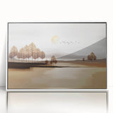 Abstract wall art print showcasing vibrant colors and dynamic shapes, perfect for modern home decor or artistic display.