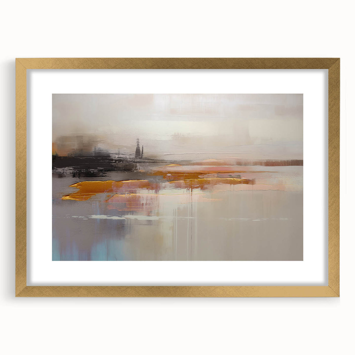 Vibrant abstract canvas art print in bold colors, showcasing dynamic shapes and textures, ideal for modern home decor or gallery display.