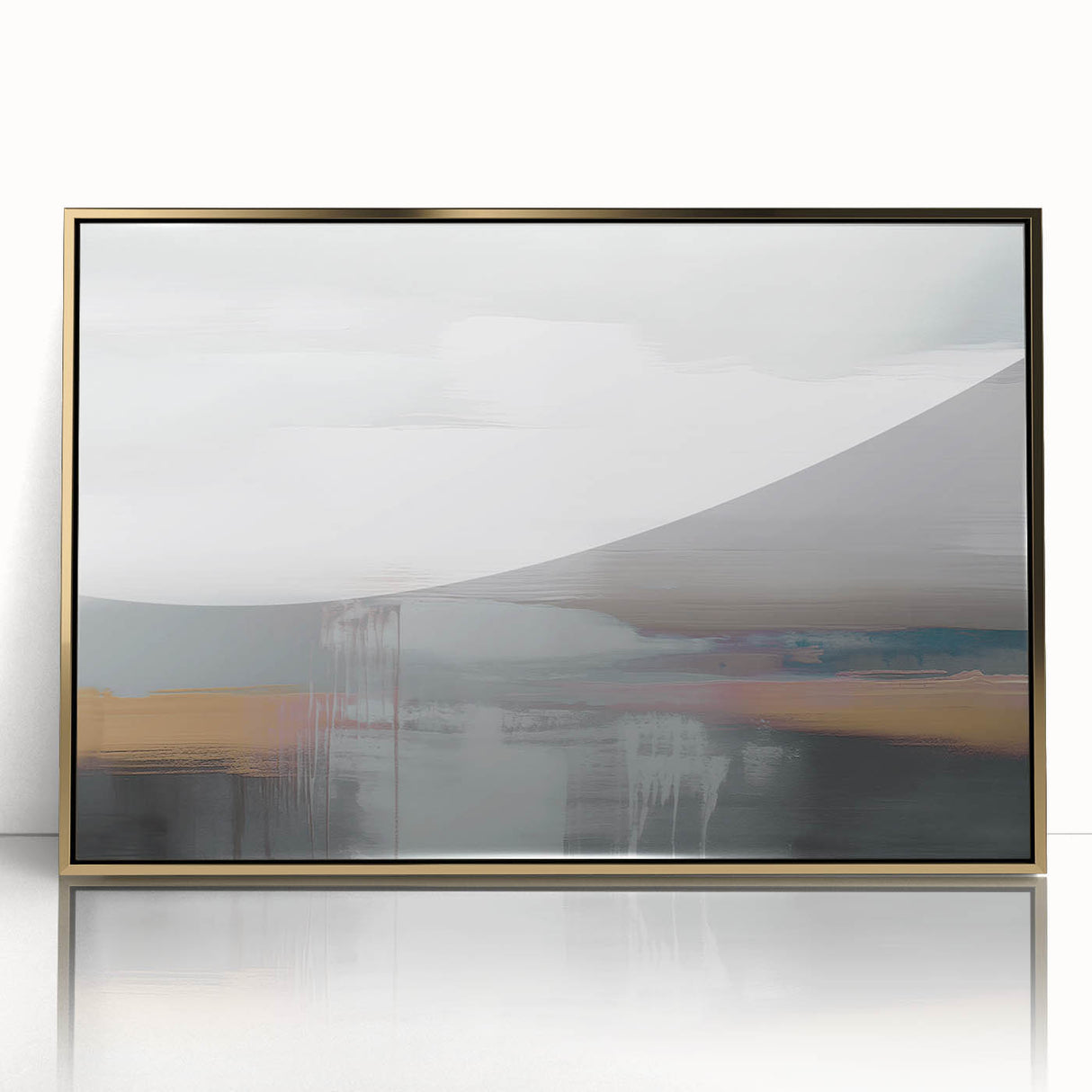 Vibrant abstract wall art canvas print showcasing bold colors and dynamic shapes, ideal for modern home decor or gallery framing.