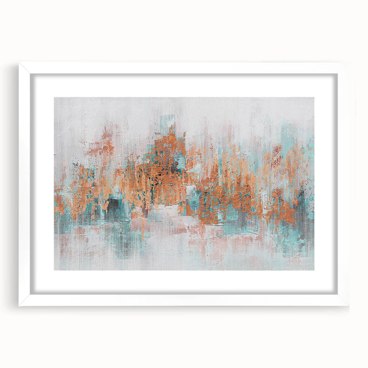 Abstract wall art canvas print showcasing vibrant colors and dynamic shapes, ideal for modern decor and artistic expression in living spaces.