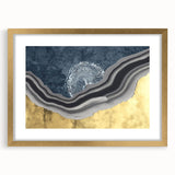 Abstract wall art canvas print showcasing vibrant colors and intricate patterns, designed to enhance modern interior decor, rolled and ready for display.