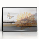 Abstract wall art featuring vibrant colors and dynamic shapes, showcasing a modern design. Perfect for adding a contemporary touch to any living space or office decor.