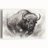 Vibrant animal-themed canvas print showcasing a colorful abstract design of a lion's head, ideal for modern home decor, emphasizing bold hues and intricate details.