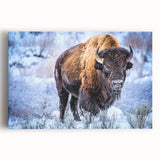 Vibrant animal-themed canvas print showcasing a colorful lion design, perfect for enhancing home decor or artistic spaces, rolled for easy shipping and display.