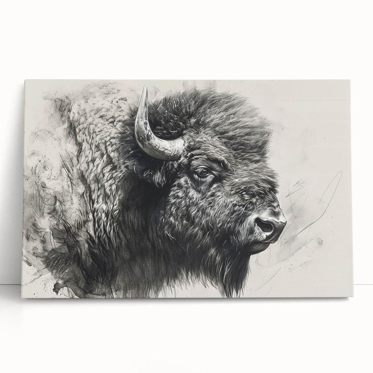 Colorful animal-themed wall art canvas print showcasing a vibrant depiction of a lion in a lush jungle setting, rolled and ready for display in a durable tube. This artwork adds a lively touch to any space, perfect for animal lovers and nature enthusiasts.