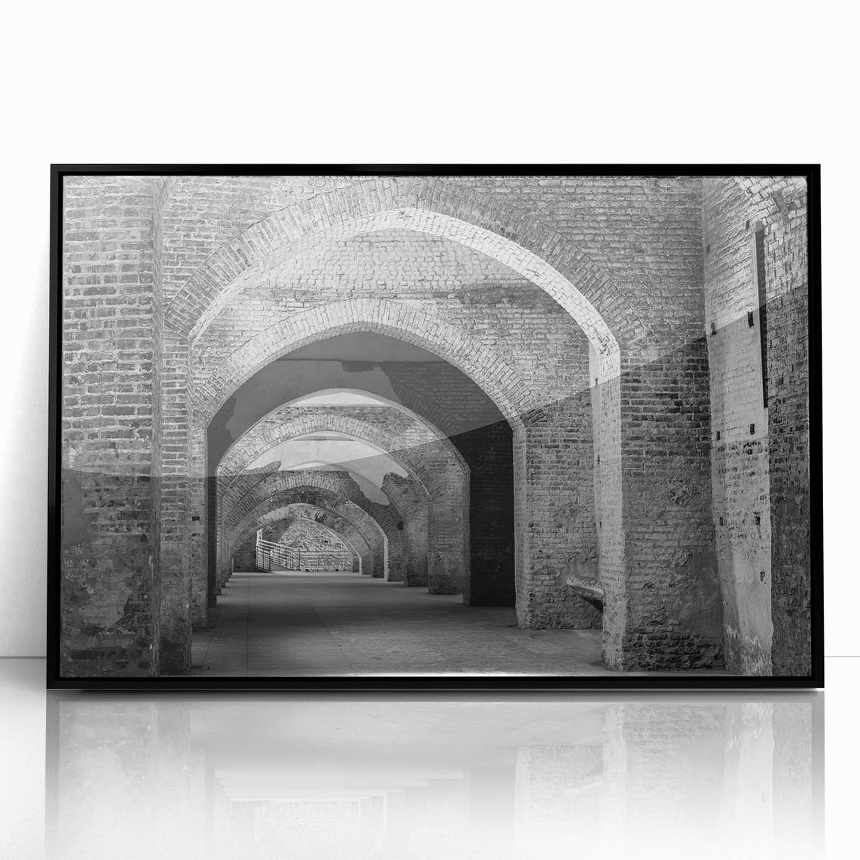 Large abstract wall art featuring bold geometric shapes in earth tones on canvas, suitable for modern art wall decor.