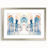 Textured abstract art print in earthy tones on canvas, suitable for enhancing bedroom ambiance.