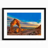 Extra large abstract art print with vibrant, textured colors on canvas, perfect for living room decor.