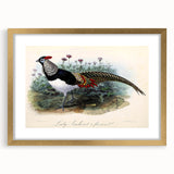 Elegant gold-framed picture mat showcasing a vibrant artwork, ideal for home decor or gallery display, highlighting intricate details and luxurious design.
