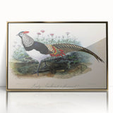 Framed acrylic artwork showcasing an elegant gold design, viewed from the front, ideal for modern home decor and artistic displays. Perfect for enhancing interior aesthetics.
