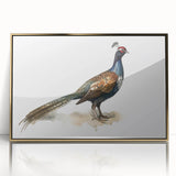 Framed acrylic artwork showcasing an elegant gold design, displayed from the front to highlight its vibrant colors and modern aesthetic, perfect for home decor.