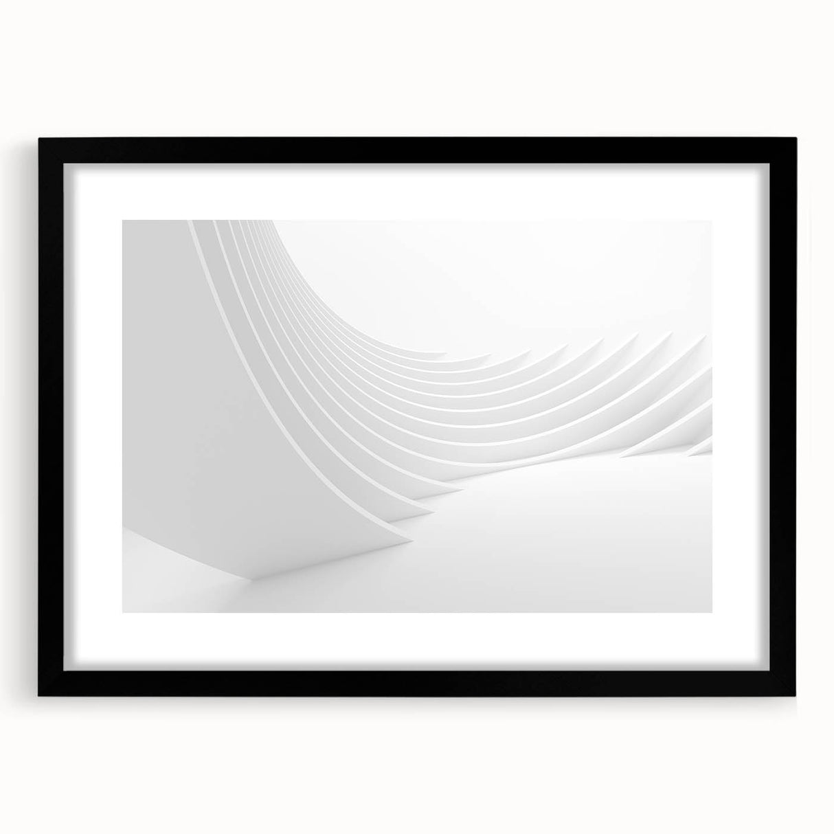 Extra large abstract art print with vibrant colors on a textured canvas, framed in black, suitable for living room decor.