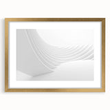 Textured abstract art print in muted gold and beige tones on a framed canvas, ideal for bedroom wall decor.