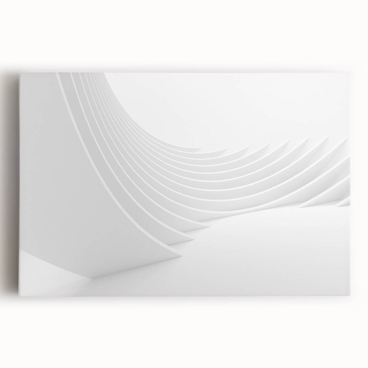 Large black and white canvas print of assorted kitchen utensils, ideal for kitchen wall art.