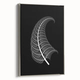 Framed canvas artwork showcasing a vibrant abstract design in hues of blue and gold, with a sleek silver frame enhancing its modern aesthetic. Perfect for contemporary home decor.