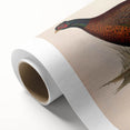 Rolled canvas showcasing vibrant African tribal wall art, featuring intricate patterns and bold colors, neatly packaged in a protective cardboard tube for safe transport.