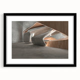 Abstract art print featuring a textured mix of vibrant colors on an extra-large canvas, ideal for living room decor.