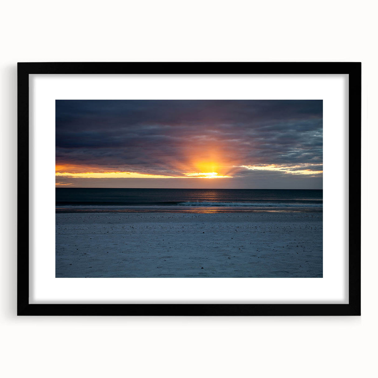 Abstract art print featuring colorful, textured strokes on an extra large canvas, ideal for living room decor.