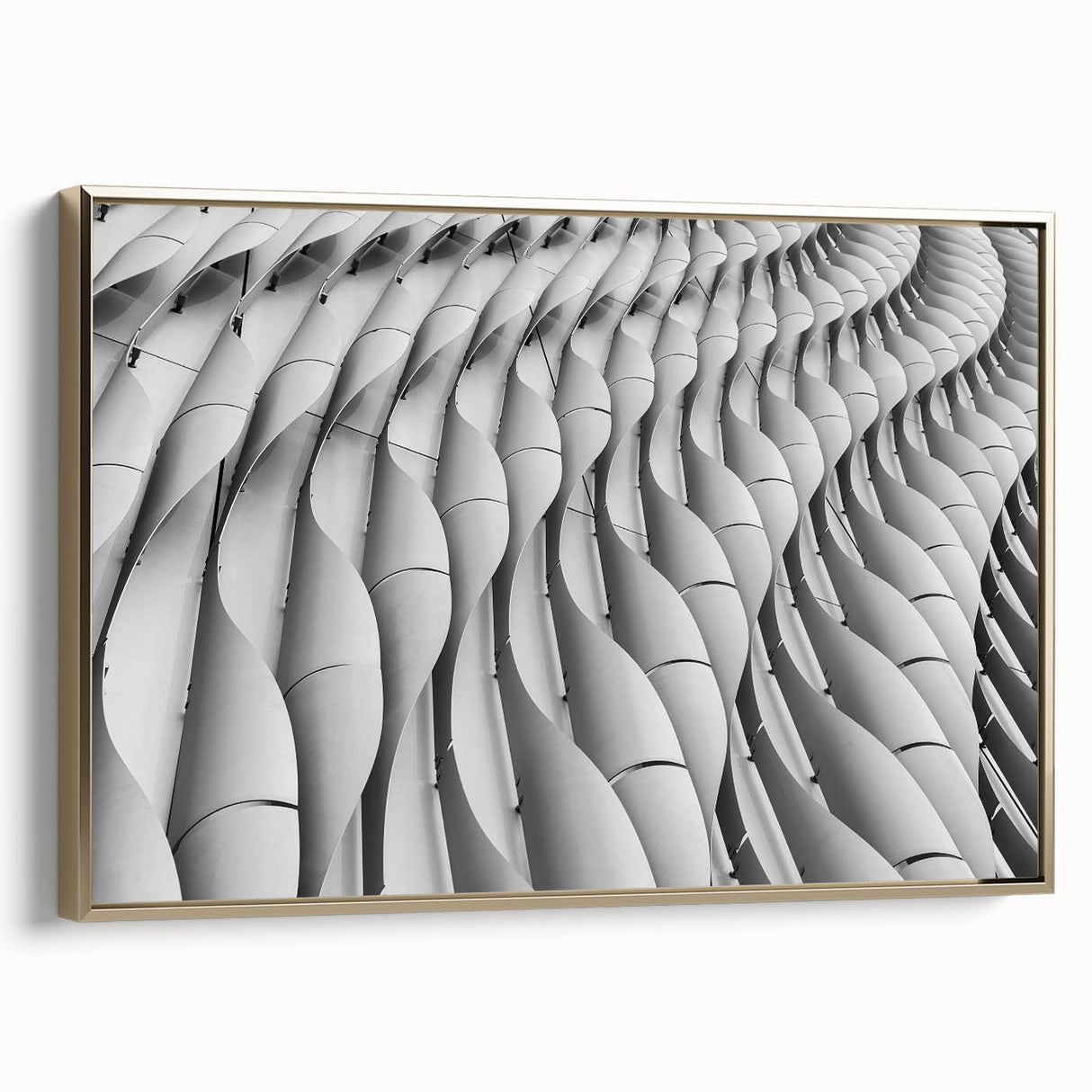 Framed canvas of a vintage landscape painting with colorful foliage and a black background, ideal for living room decor.