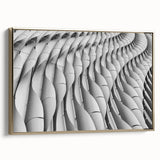 Framed canvas of a vintage landscape painting with colorful foliage and a black background, ideal for living room decor.