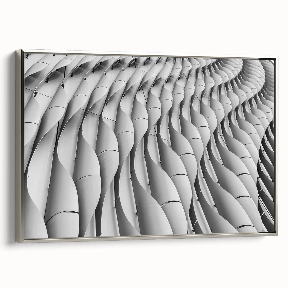 Vintage poster art on framed canvas depicting colorful abstract design, ideal for extra large living room wall.