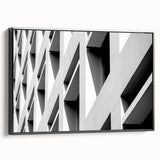 Black and white landscape art on framed canvas, featuring a tranquil forest scene, suitable for bedroom decor.