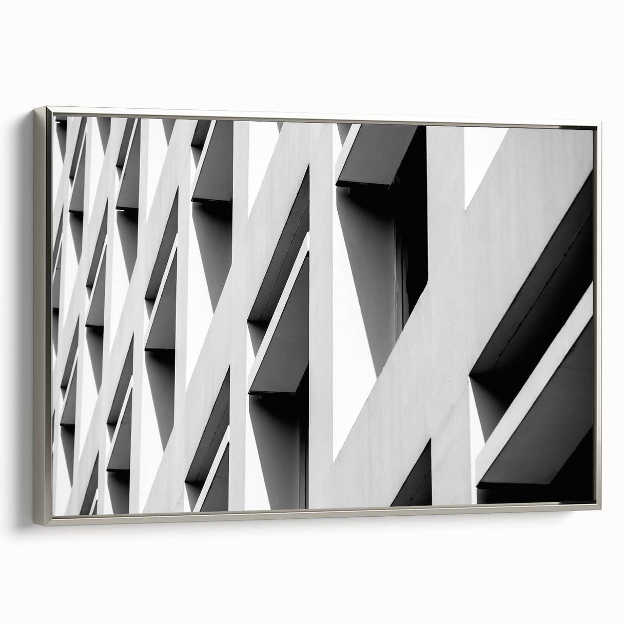 Framed vintage poster art of a colorful abstract design on canvas, featuring vibrant hues.