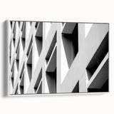 Framed canvas featuring a black and white vintage landscape painting, suitable as wall art for a bedroom.