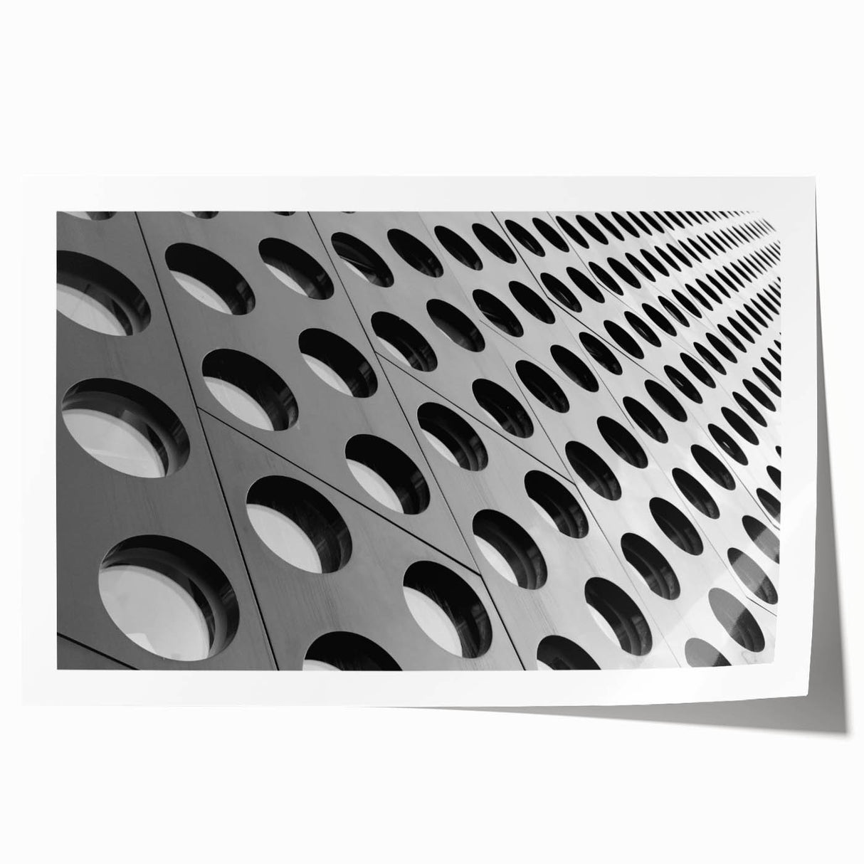 Extra large rolled canvas print featuring a floral design in soft pastel shades.