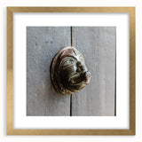 Extra large abstract art print featuring textured swirls in earth tones, framed in gold, ideal for living room decor.