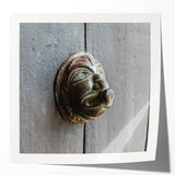 Extra large rolled canvas featuring a floral design in vibrant shades of red and pink, ideal for dining room wall art.