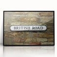 Large abstract wall art print in muted earth tones on acrylic, framed, embodying mid-century modernist style.