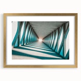 Textured abstract art print in earthy tones on a framed canvas, suitable for bedroom decor.