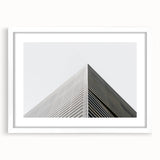 Extra large abstract art print with textured design in muted earth tones on a white framed canvas.