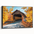 Framed canvas of a black and white vintage landscape painting, ideal for bedroom wall art.