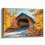 Framed canvas featuring a vintage landscape painting with predominantly black tones, ideal for bedroom wall art.