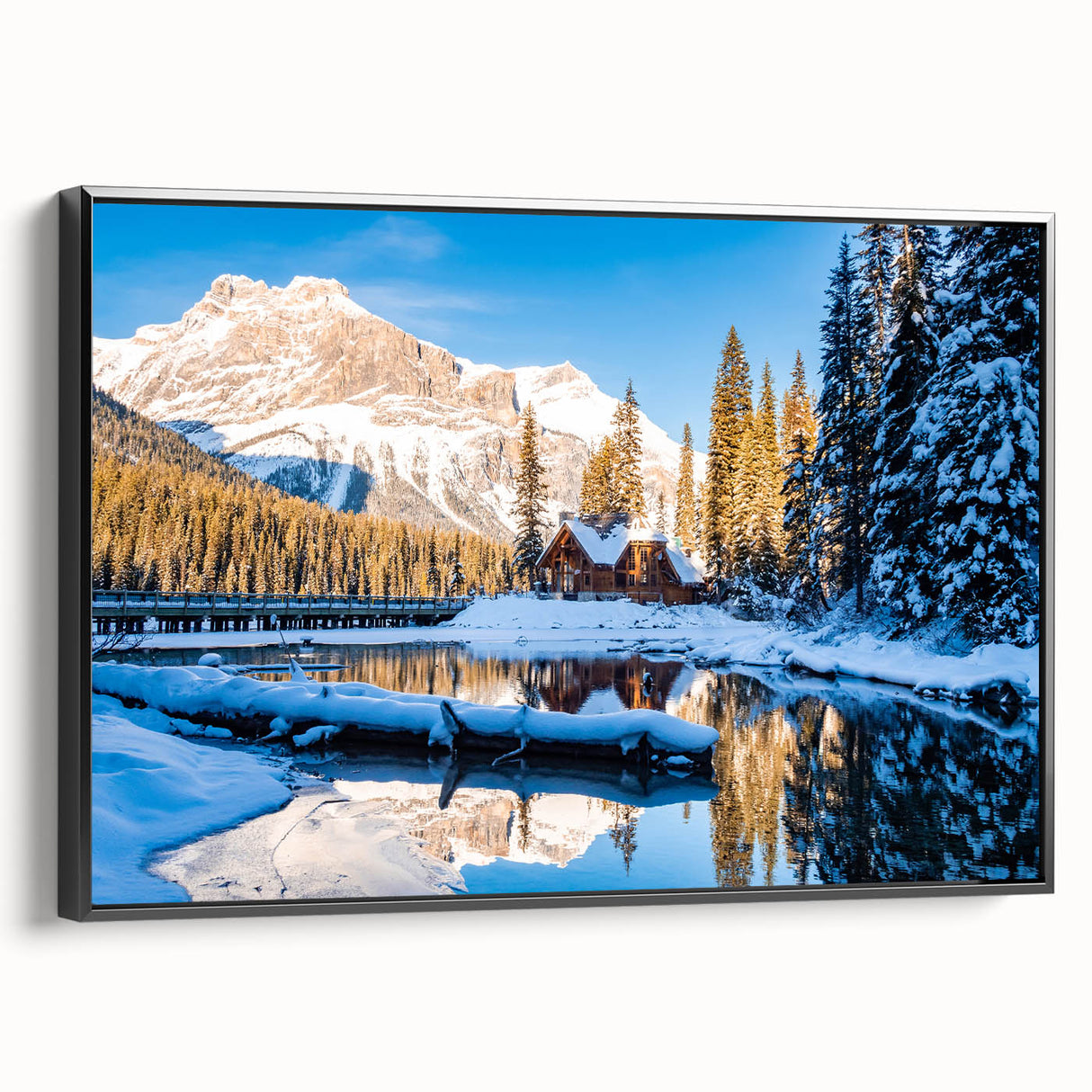 Extra large framed canvas featuring textured, colorful abstract art on a black background, ideal for living room decor.